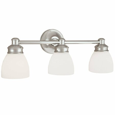 NORWELL Spencer 3 Light Sconce - Chrome 8793-CH-OP